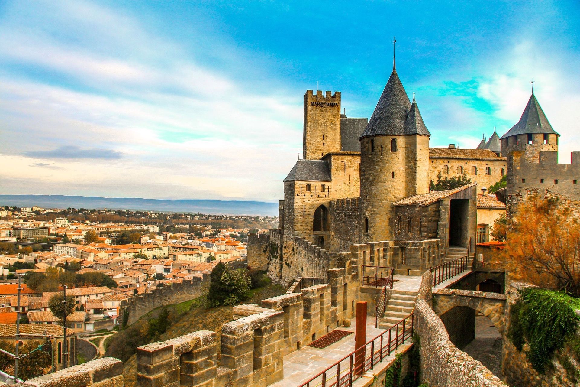 Maak los vuist munt Carcassonne - 3 op Reis - BNNVARA