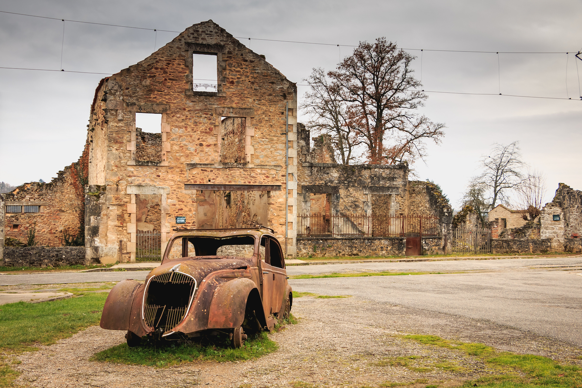 Oradour: het Franse dorp waar de tijd sinds 1944 stilstaat