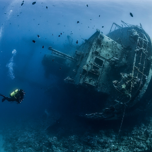 Het Deense wrakkenkerkhof: een paradijs voor duikers