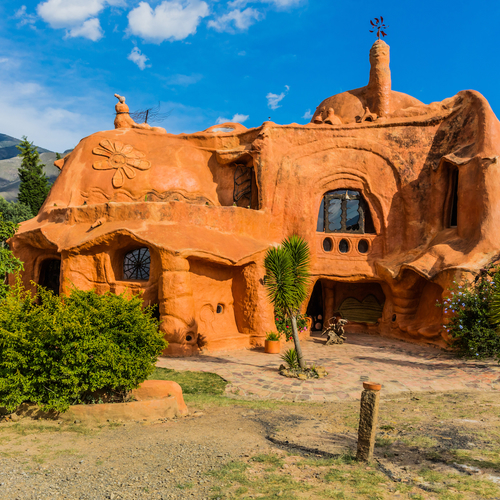 Casa Terracota: het huis van vierhonderdduizend kilo klei