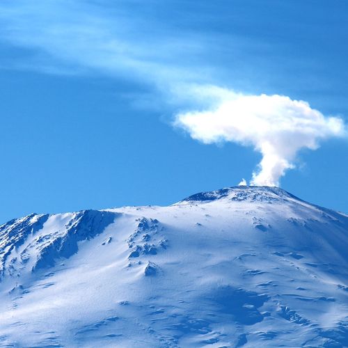 Mount Erebus: de goudspuwende vulkaan van Antarctica