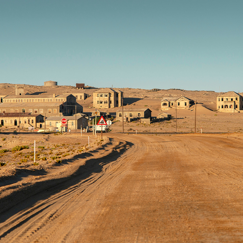 Het donkere verleden van dit verlaten, Namibische mijnersdorp