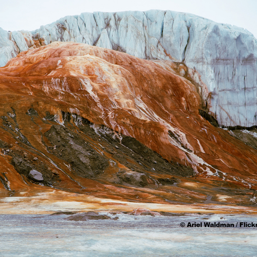 Antarctica bloedt: de dieprode waterval van het ijscontinent