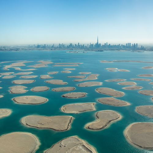 Dubai bouwde 260 eilanden voor de allerrijksten, maar 20 jaar later liggen ze er verloren bij