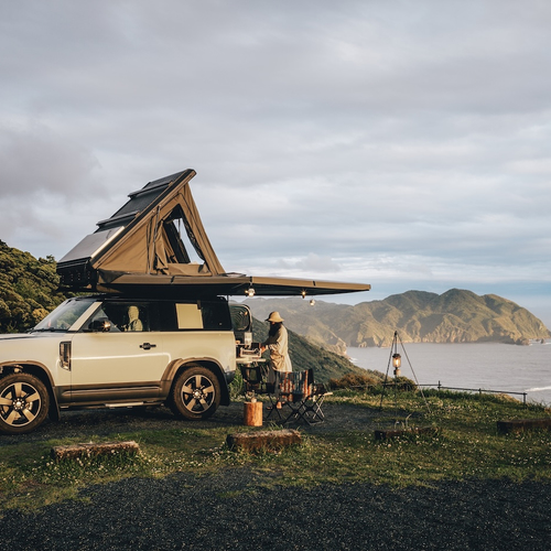 Vijf keer wildkamperen dicht bij de stad in Europa