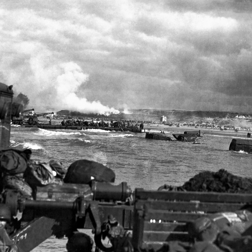De oorverdovende stilte op de Normandische invasiestranden