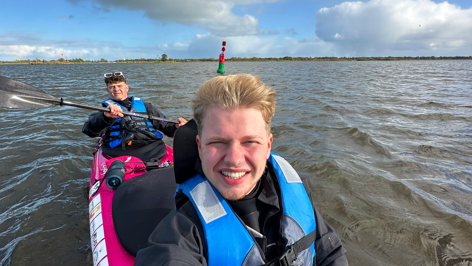 Afbeelding van Herre en Jesper kanoën naar Parijs: “De reddingsbrigade bellen? Daar is ons ego veel te groot voor”