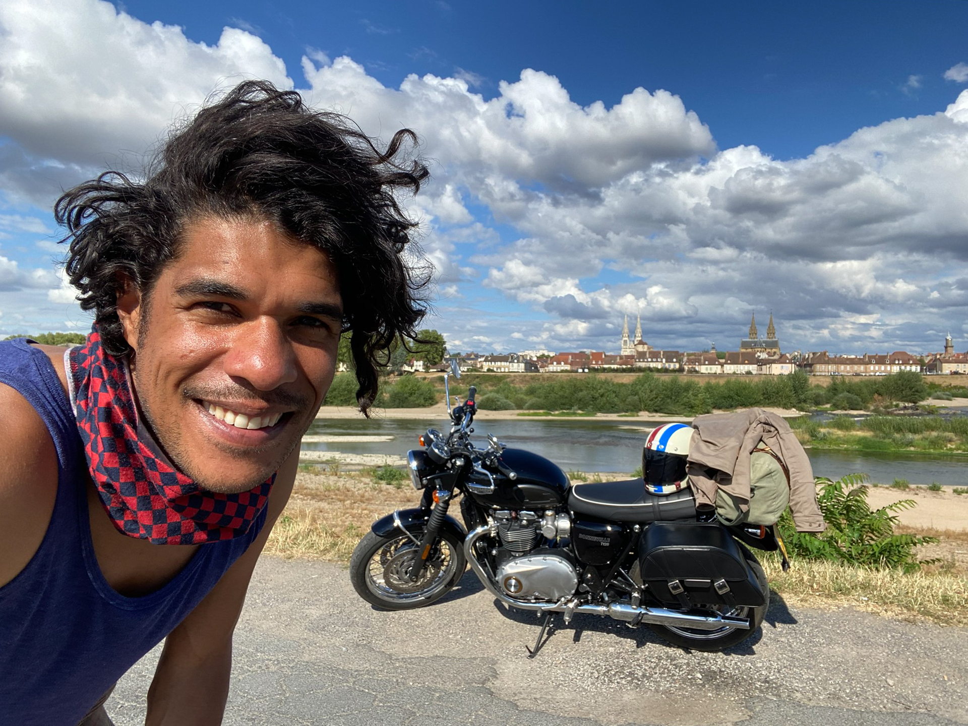 Afbeelding van De route van Maurices roadtrip richting het zuiden