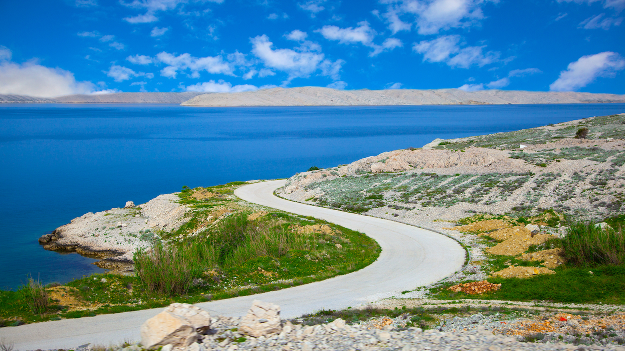 Weg Kroatië