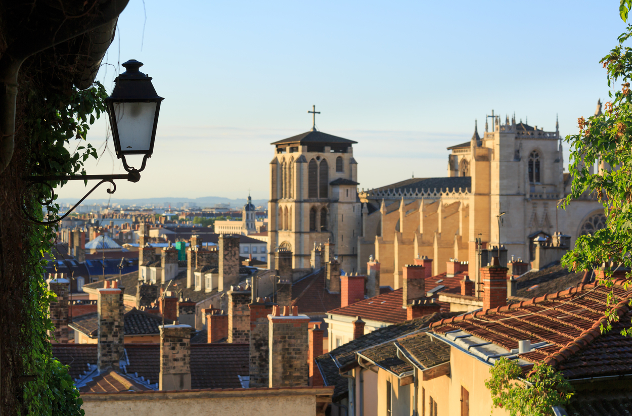 Lyon skyline