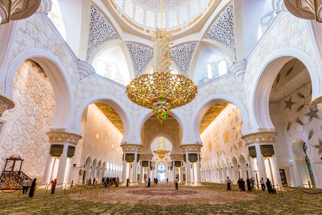Sheikh Zayed Grand Mosque (foto: Sanchai Kumar)