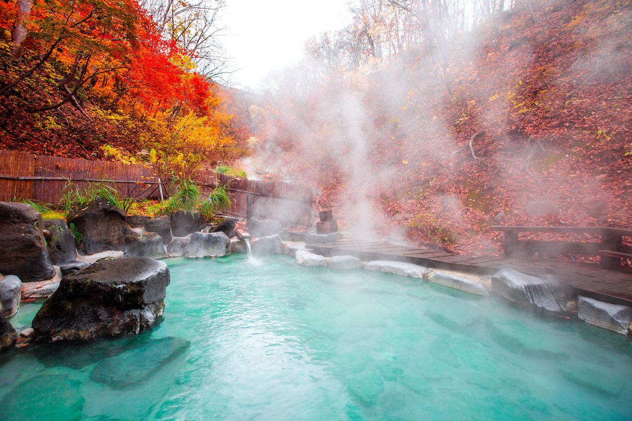 Hot springs Japan
