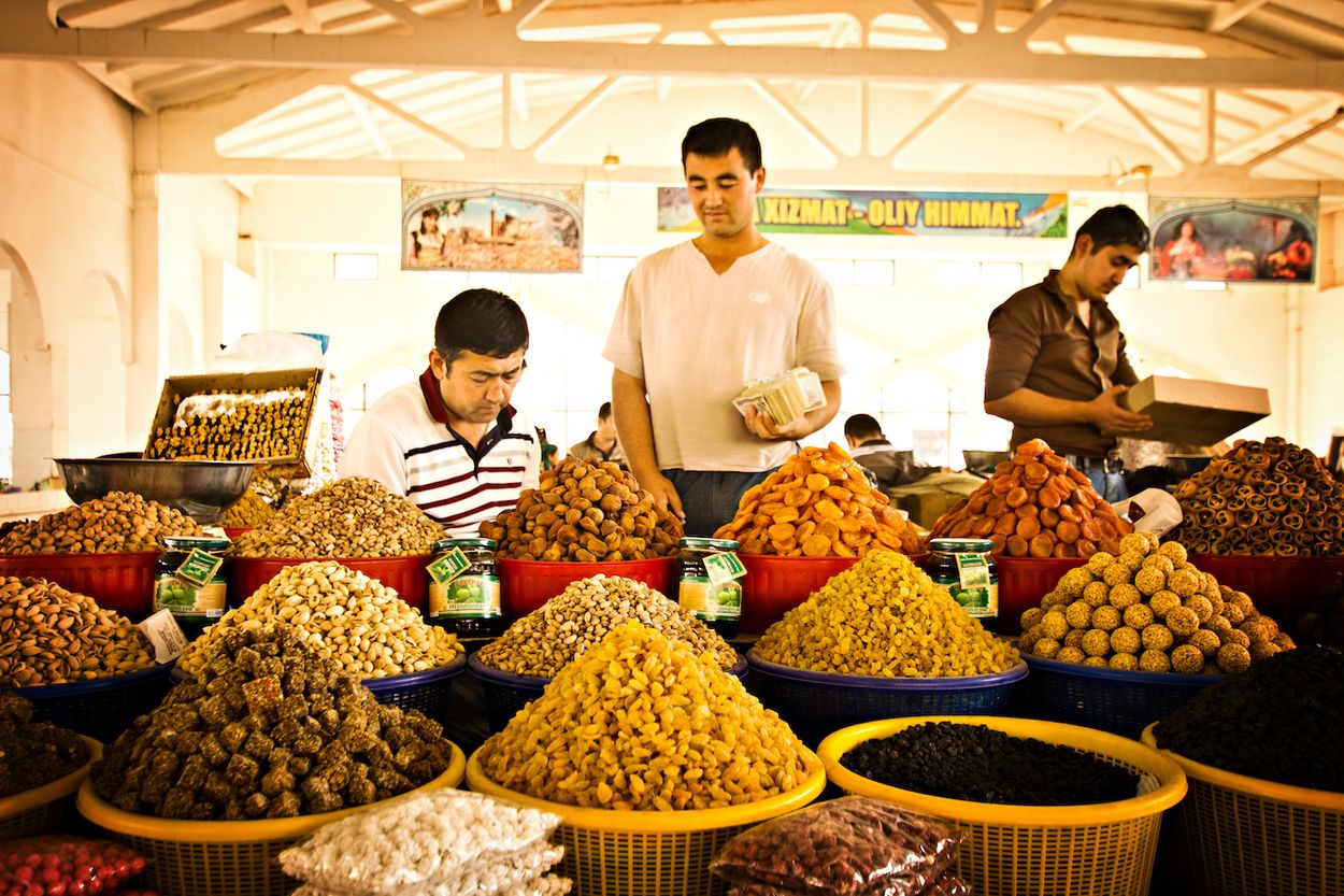 chorsu bazaar oezbekistan