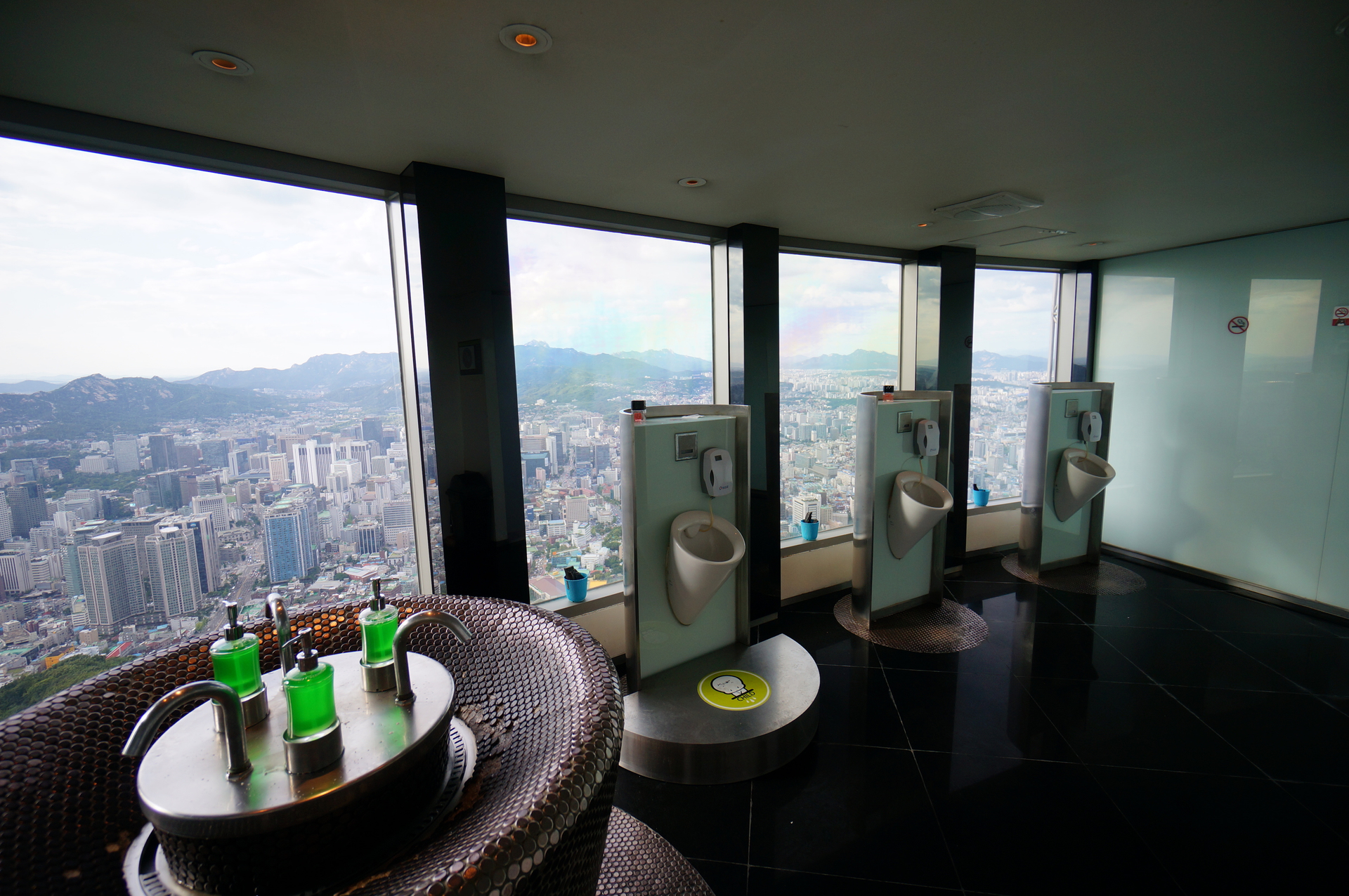 Seoul Tower Andrew en Annemarie