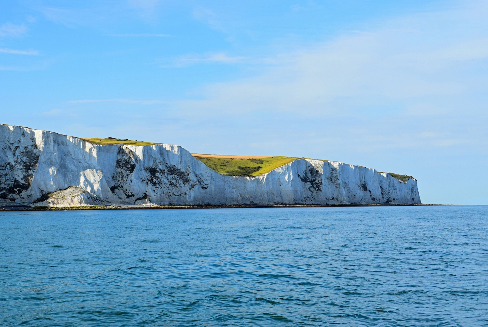 White cliffs Dover