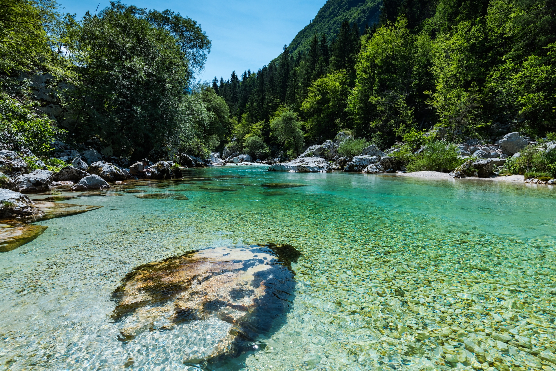 Soca rivier slovenie