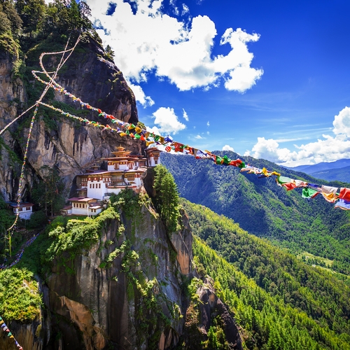 Afbeelding van Een waanzinnige route door Bhutan: het enige CO2-negatieve land ter wereld