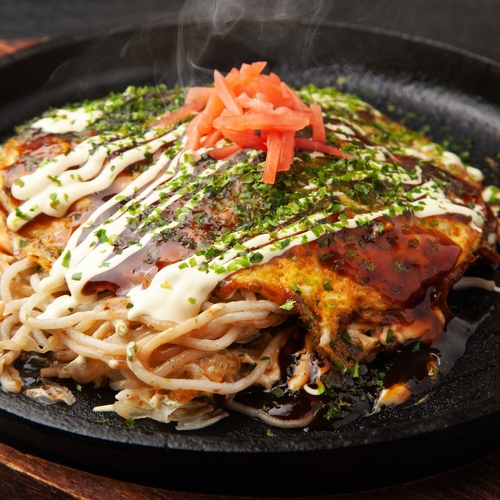 Afbeelding van Okonomiyaki-recept: Japanse hartige pannenkoeken